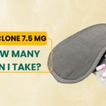 Zopiclone 7.5 mg how many can I take?