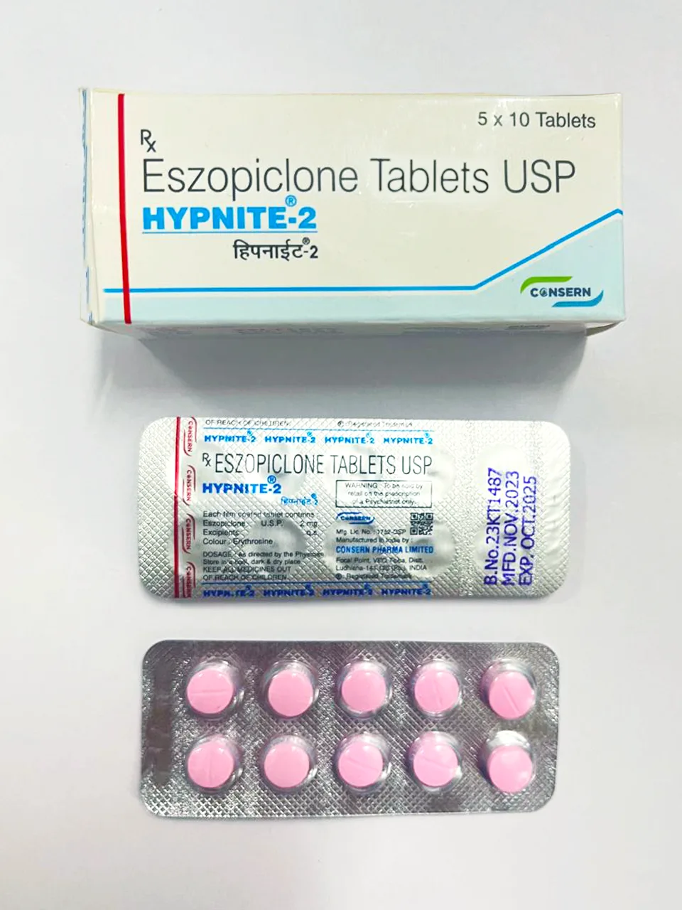 Hypnite-1 (Eszopiclone tablets USP 1 mg) - Image 2
