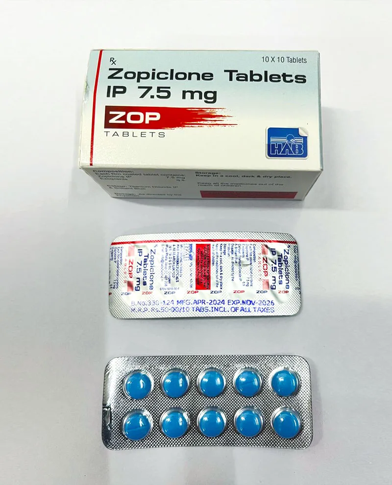Zop (Zopiclone tablets IP 7.5 mg)