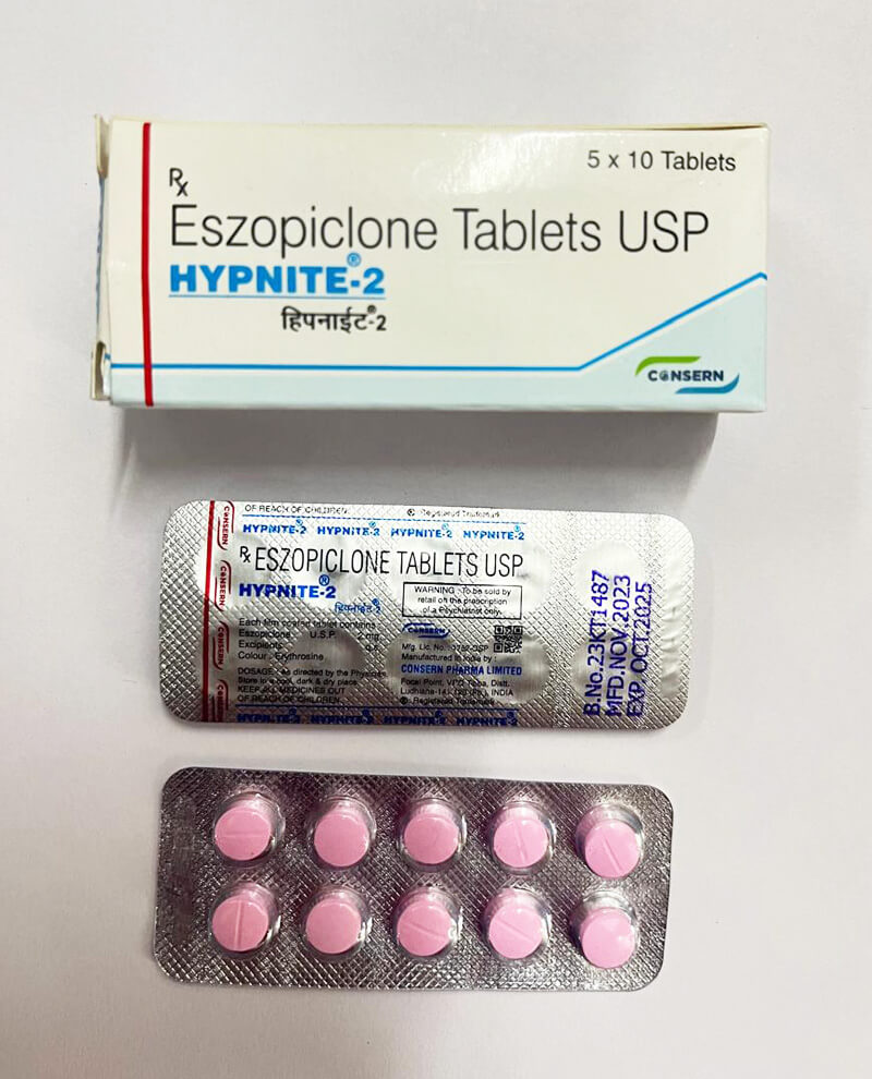 Hypnite-2 mg (Eszopiclone tablets USP 2 mg)