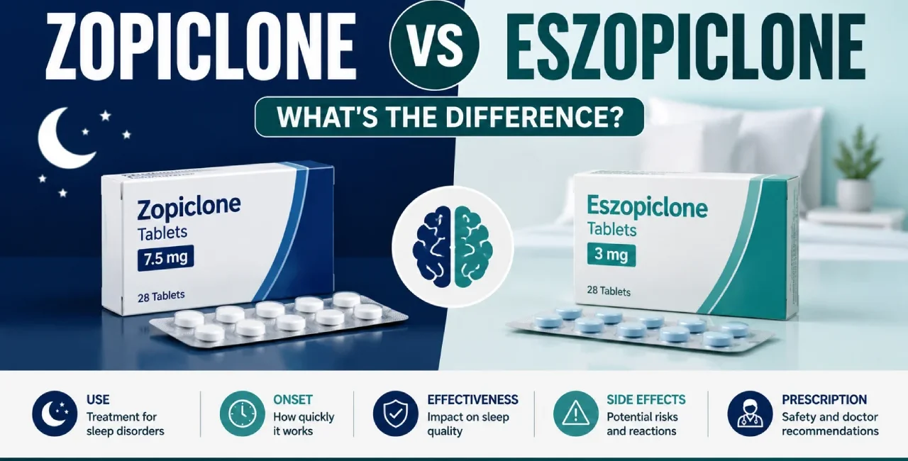 Zopiclone vs Eszopiclone: What’s the Difference?