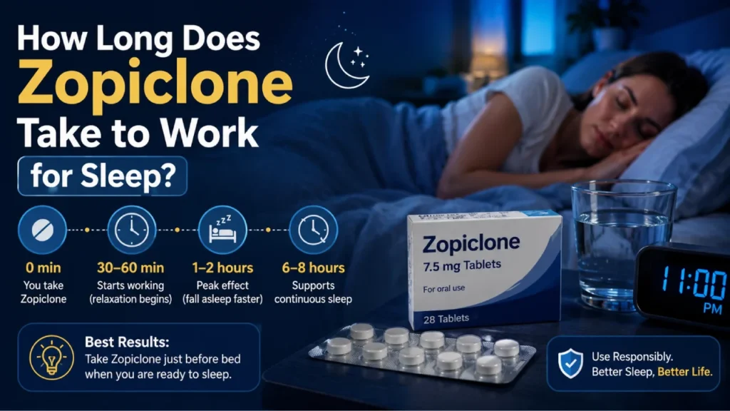 How Long Does Zopiclone Take to Work for Sleep?