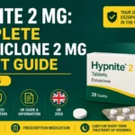 Hypnite 2 Mg: Complete Eszopiclone 2 Mg Tablet Guide UK 2026