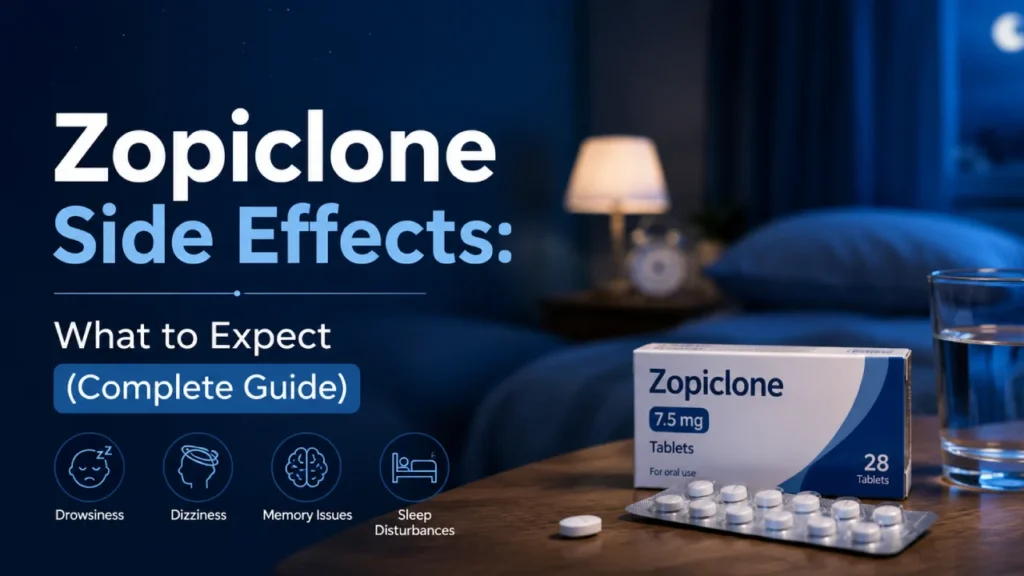 Zopiclone Side Effects: What to Expect (Complete Guide)