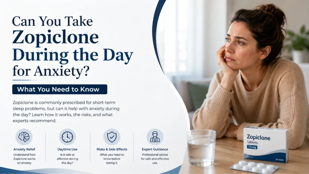 Can You Take Zopiclone During the Day for Anxiety? What You Need to Know