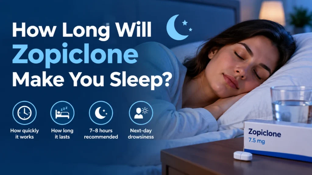 How Long Will Zopiclone Make You Sleep?